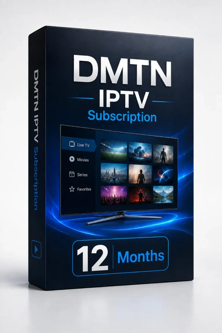 DMTN IPTV Subscription – 12 Months