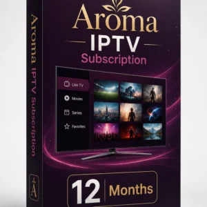 Aroma IPTV Subscription – 12 Months