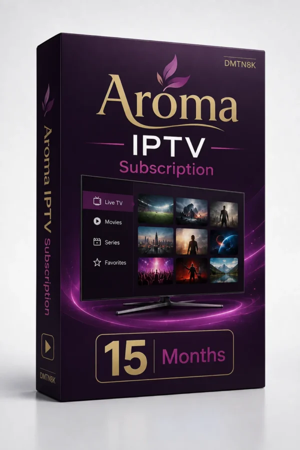 Aroma IPTV Subscription – 15 Months