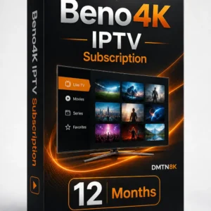 Beno4K IPTV Subscription – 12 Months