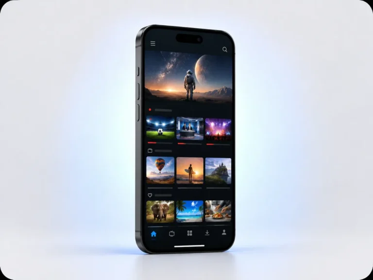 Smartphone streaming live television