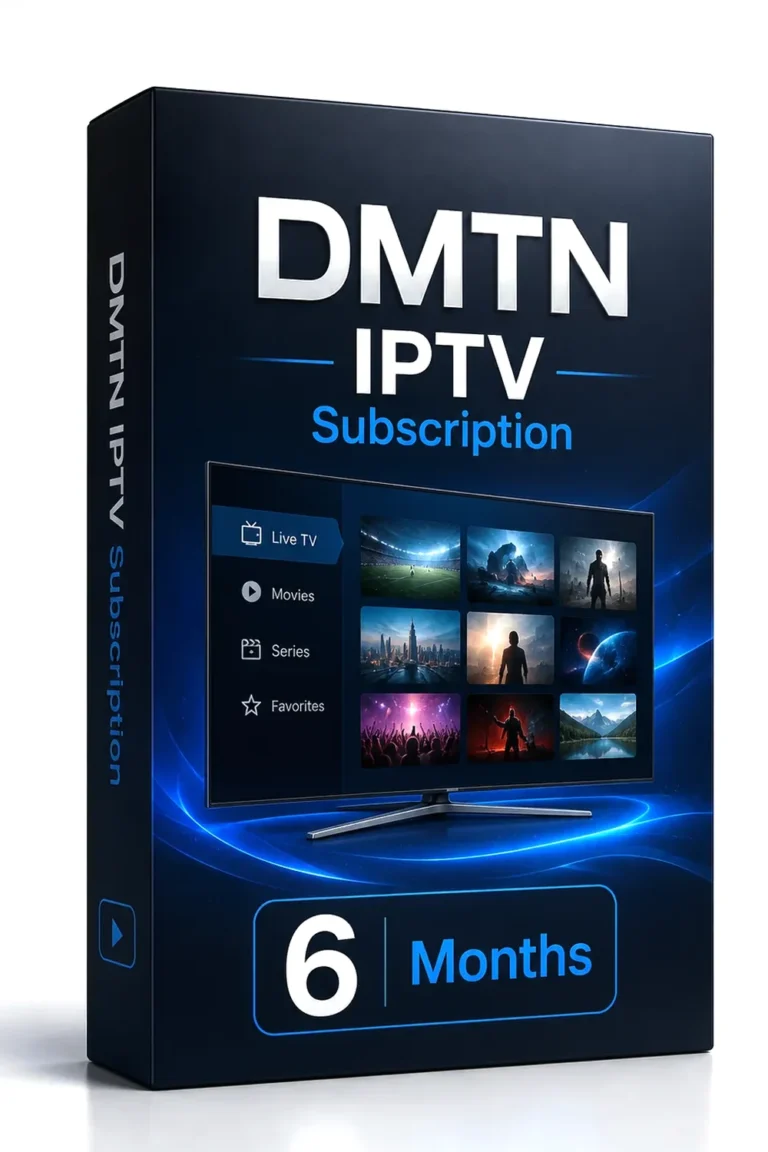 DMTN IPTV Subscription 6 months package